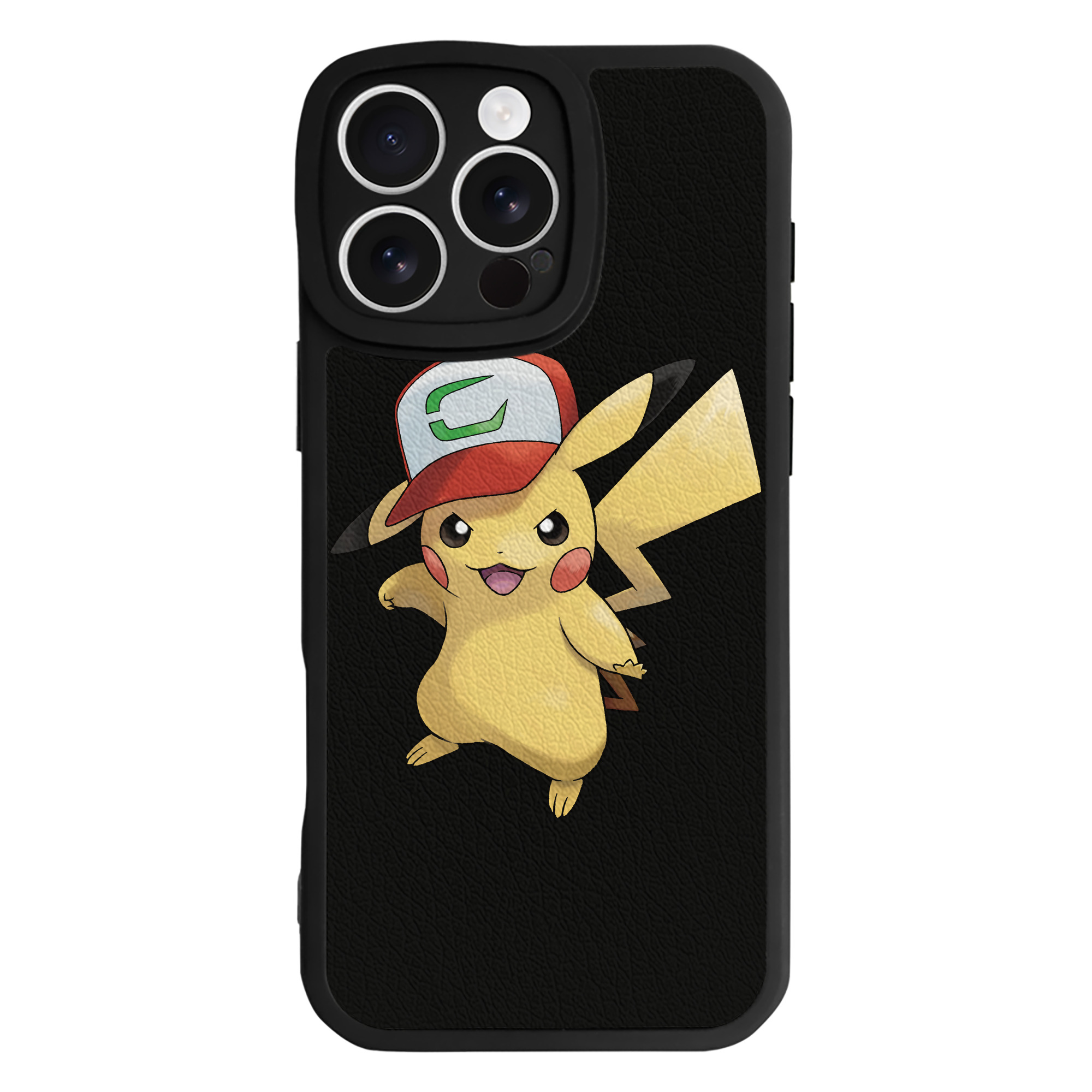 （画像用） ポケットモンスター Pokémon 【iPhone 16シリーズ対応】シリコンスマホケース（レザー調） 材質：シリコン